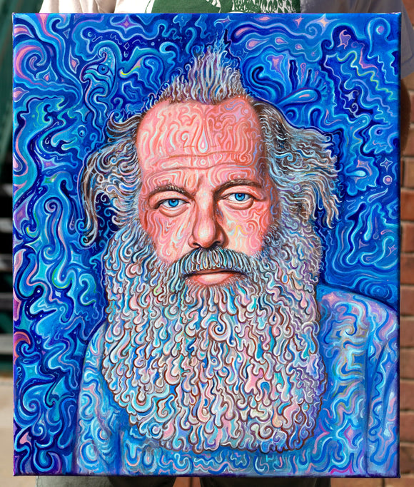 Portrait of Rick Rubin Original Painting